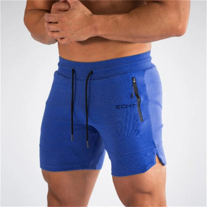 Heren Sportshort Met Ritszakken En Verstelbaar Koord Voor Actieve Sporters – UGO FLEX
