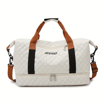Grote Duffel - Unisex - Nylon - Schoenenvak - Weekender