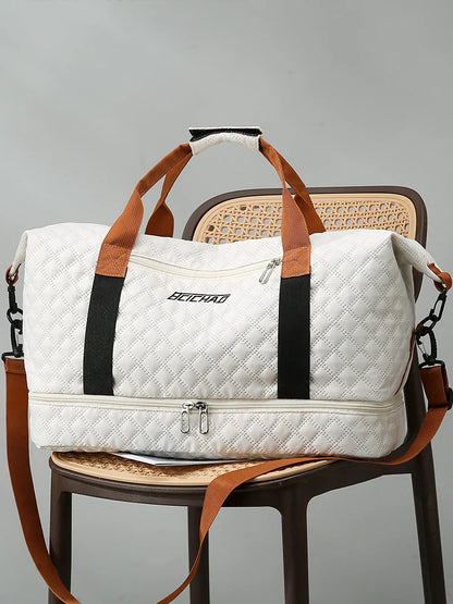 Grote Duffel - Unisex - Nylon - Schoenenvak - Weekender