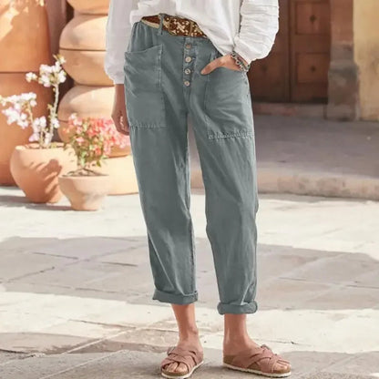 NAELI – Relaxed fit damesbroek met moeiteloze elegantie