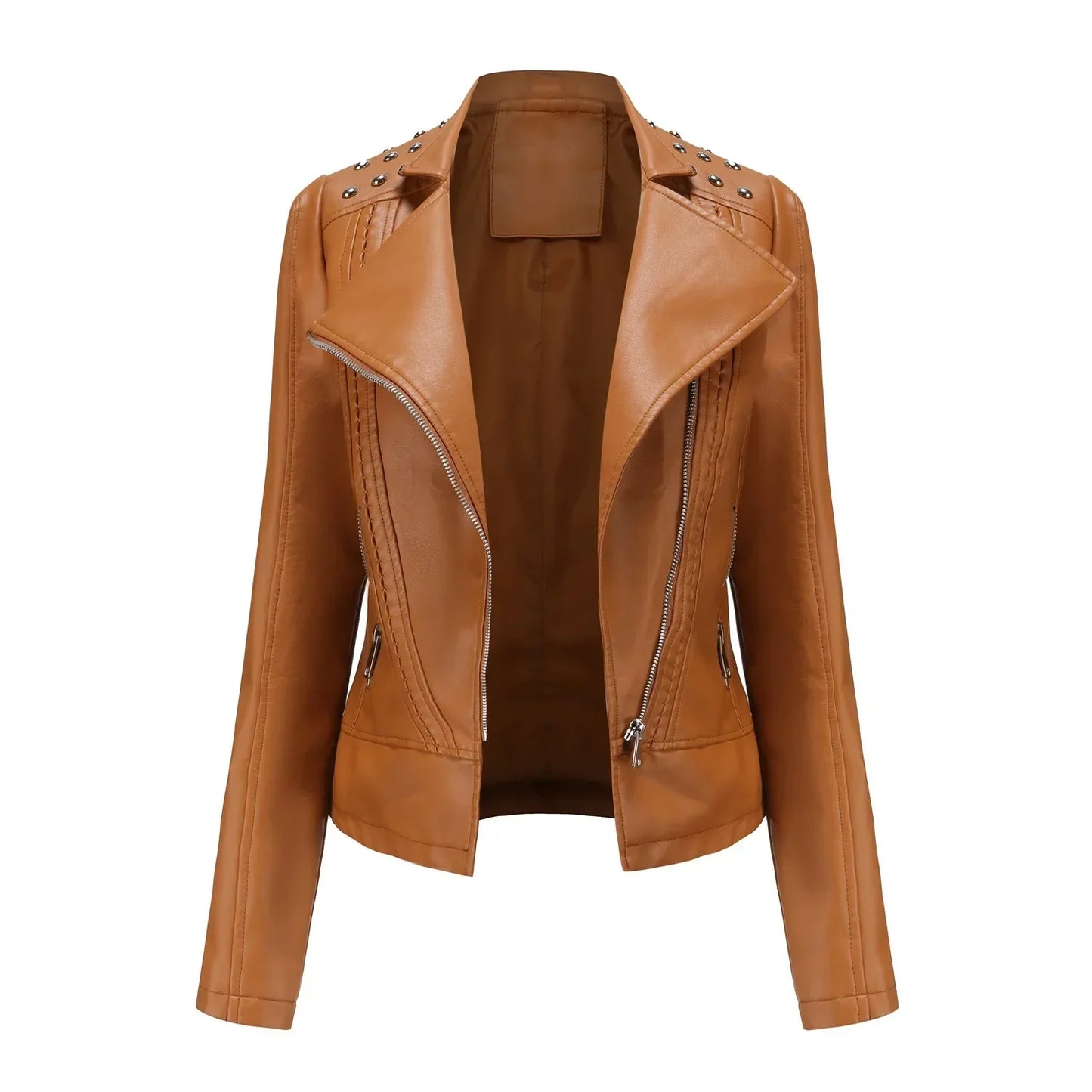 Lederen Jas - Vrouwen - Zacht Leer - Leren Jas Dames - Stijl