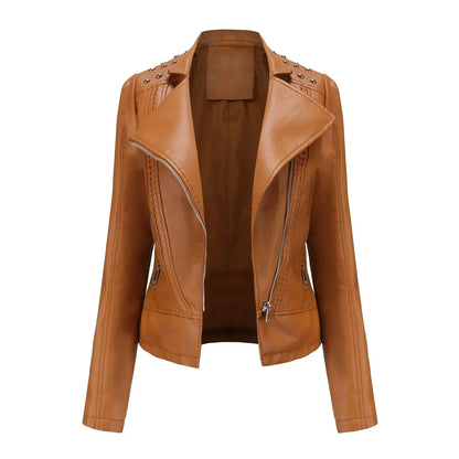 Lederen Jas - Vrouwen - Zacht Leer - Leren Jas Dames - Stijl