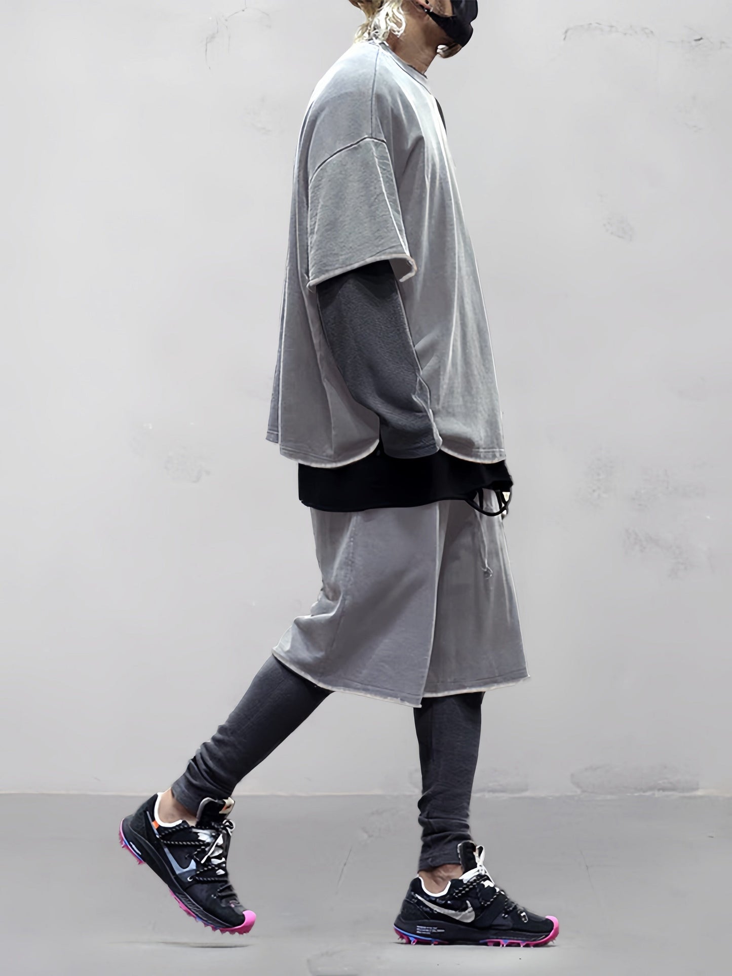 Heren - Casual Loose Fit Sportset - Ademend Materiaal - Zomer Activewear - COMFORTSET