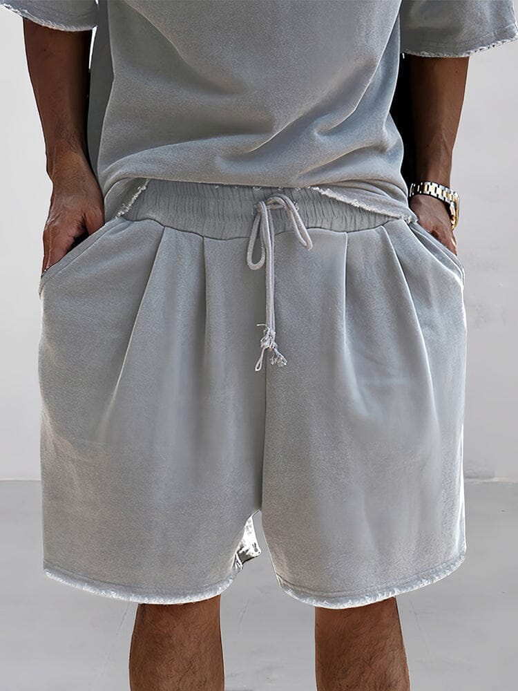 Heren - Casual Loose Fit Sportset - Ademend Materiaal - Zomer Activewear - COMFORTSET