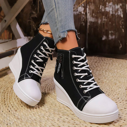 Damesschoenen Sleehak - Vrouwen - Platform - Casual - Nova