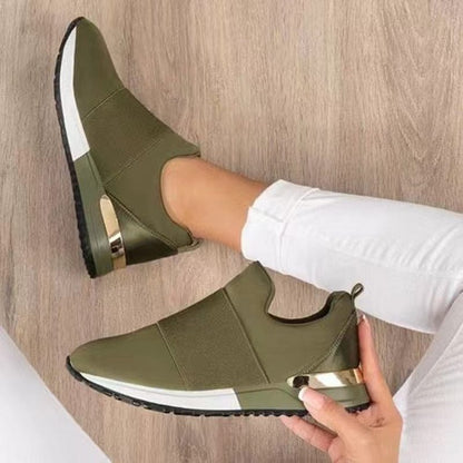 Sneakers - Vrouwen - Beige Ademend - Damessneakers - NOVA