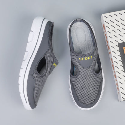 Dames - Orthopedische Slip-On Slippers - Ademend Mesh Geheugenschuim - Comfortabele Slippers - Voetgezondheid Slippers