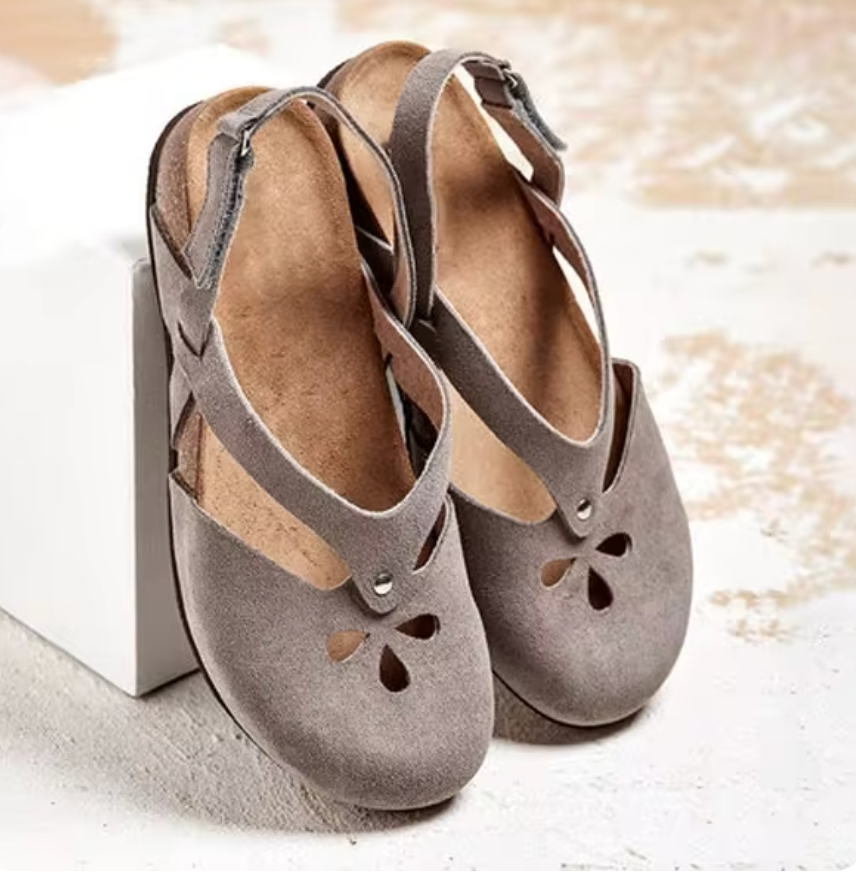 Vrouwen - Orthopedische Wandelschoenen - Steunzolen en Klittenbandsluiting - Comfortabele Schoenen - KJERSTIN