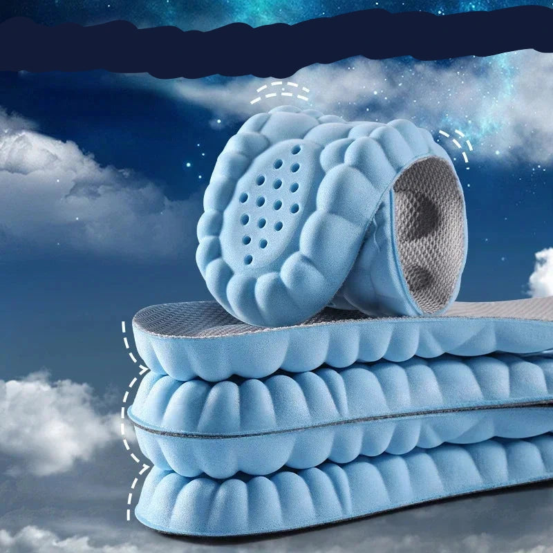 4D dempende voetmassage-inlegzolen voor dagelijks comfort – CUSHIONFLOW 4D