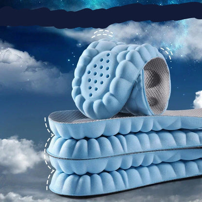 4D dempende voetmassage-inlegzolen voor dagelijks comfort – CUSHIONFLOW 4D