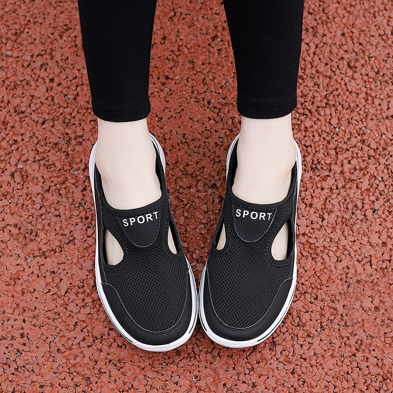 Dames - Orthopedische Slip-On Slippers - Ademend Mesh Geheugenschuim - Comfortabele Slippers - Voetgezondheid Slippers