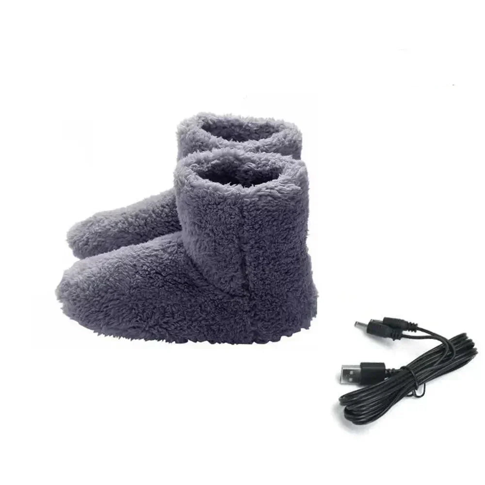 Pantoffels - Unisex - Zachte Voering - USB Verwarmde - Knus