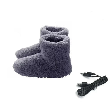 Pantoffels - Unisex - Zachte Voering - USB Verwarmde - Knus