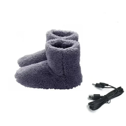 Pantoffels - Unisex - Zachte Voering - USB Verwarmde - Knus