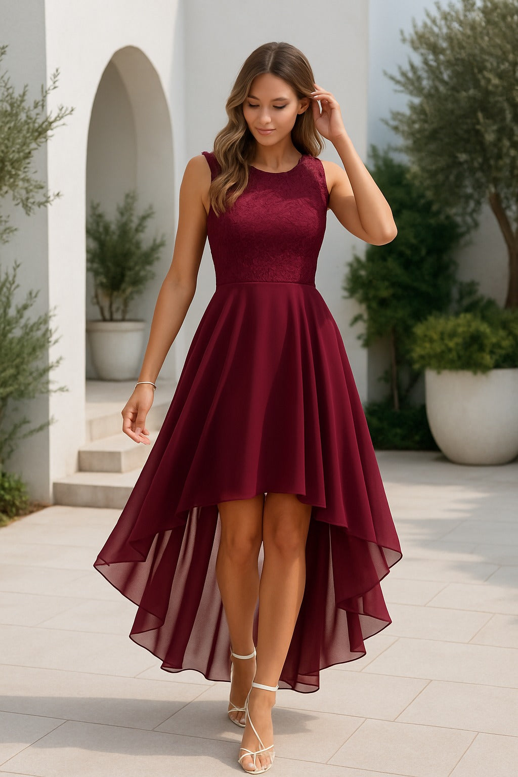 Sophie | Asymmetrische Avondjurk met Elegante Rok voor Dames 1