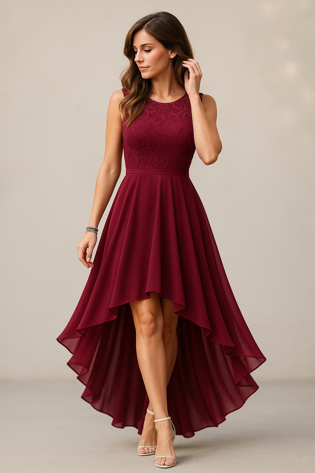 Sophie | Asymmetrische Avondjurk met Elegante Rok voor Dames 2