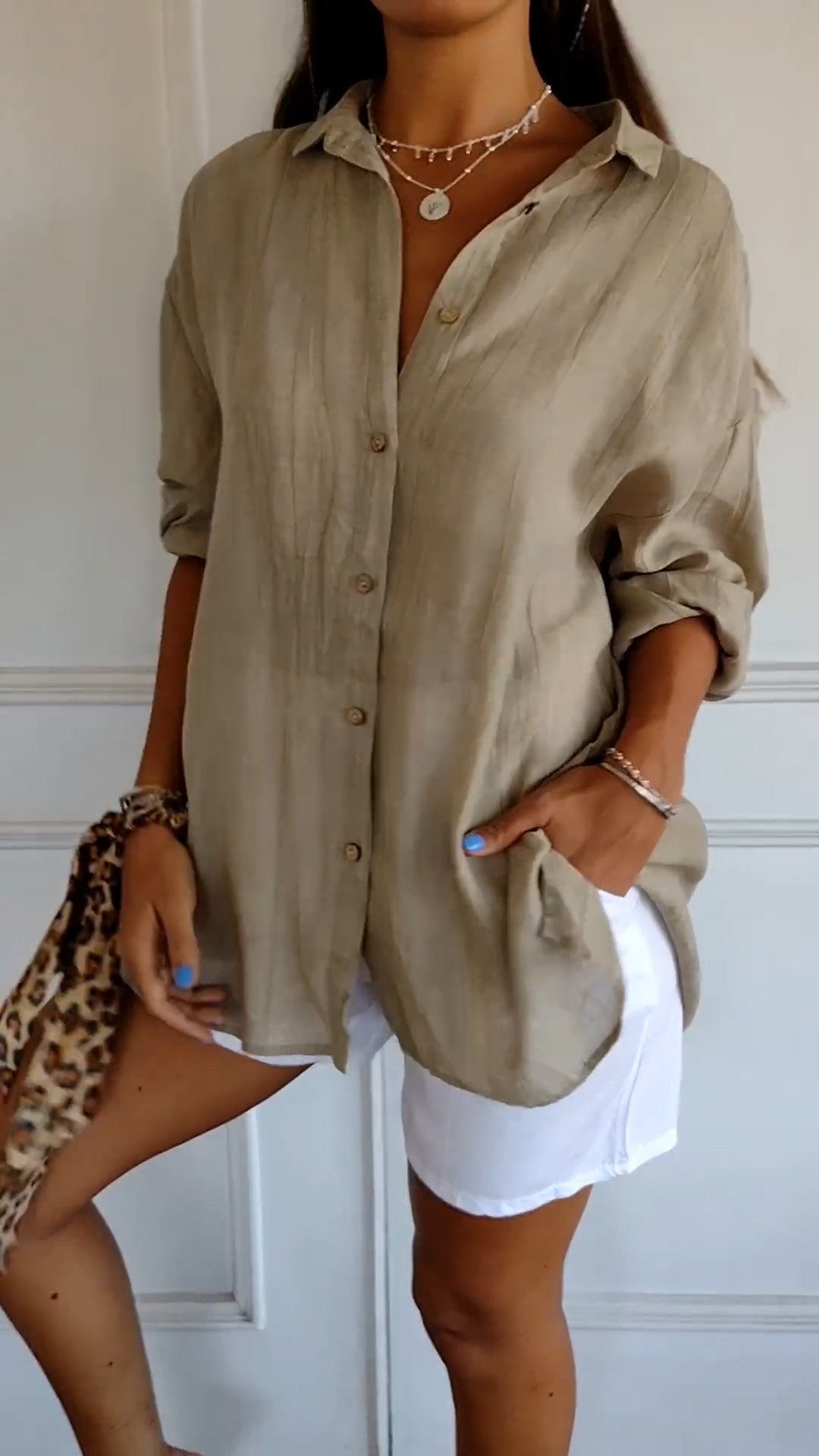 Sophie | Casual Knopshirt voor Dames met Losse Pasvorm 3