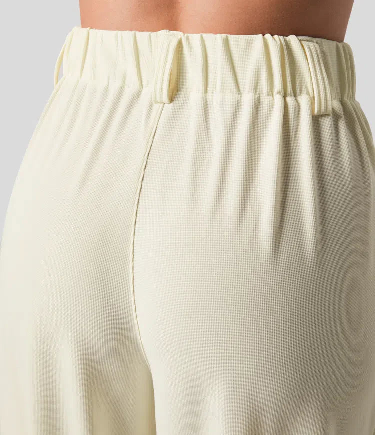 Sophie | Chique High-Waisted Broek met Wijde Pijpen voor Dames 7