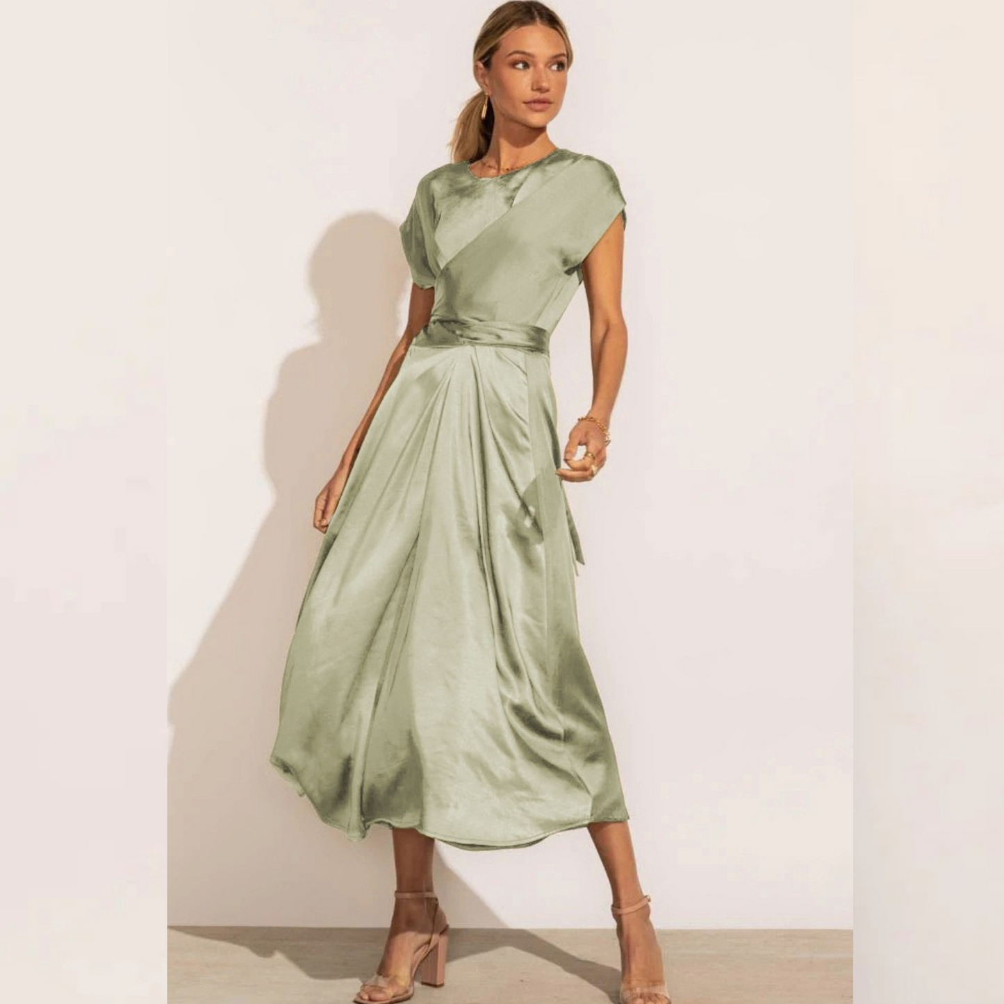 Sophie | Elegante Midi Avondjurk voor Dames voor Bruiloften en Feestavonden 2