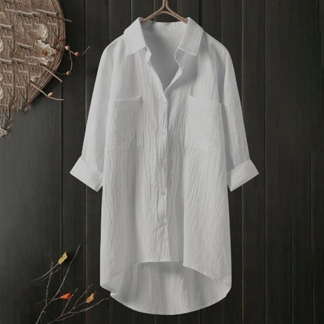 Sophie | Lange Oversize Blouse met Lange Mouwen voor Dames 3