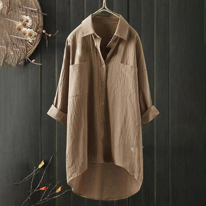 Sophie | Lange Oversize Blouse met Lange Mouwen voor Dames 9
