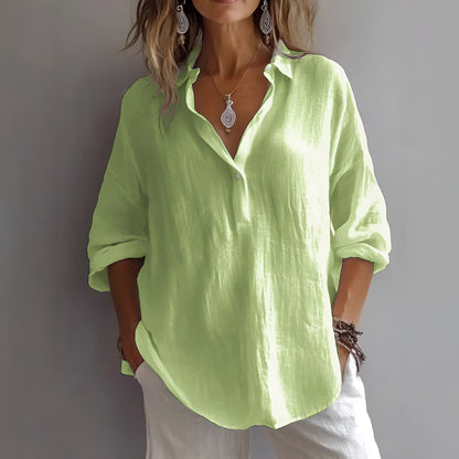 Sophie | Losvallende Blouse met Kraag voor Dames 1