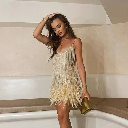 Sophie | Midi Jurk met Pailletten voor Dames voor Bruiloften en Feestjes 4