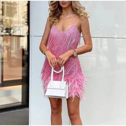 Sophie | Midi Jurk met Pailletten voor Dames voor Bruiloften en Feestjes 9