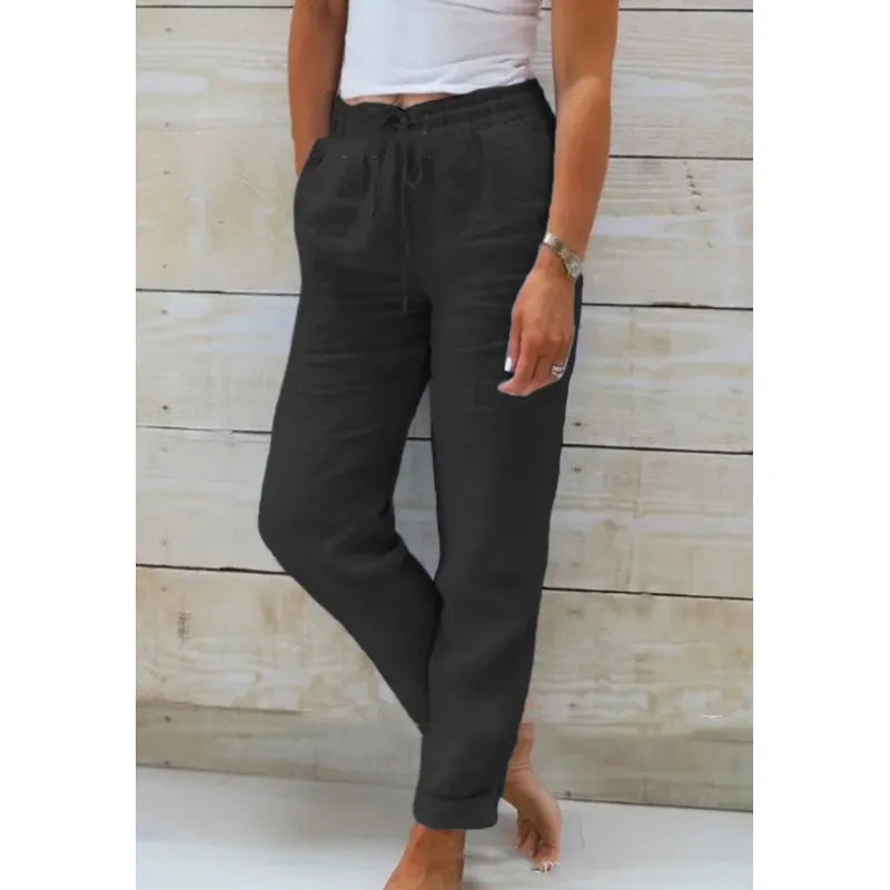 Sophie | Relaxed-Fit Pantalon Dames met Trekkoord voor Comfortabele Stijl 2