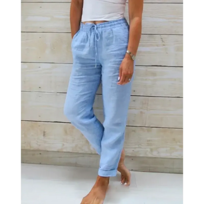 Sophie | Relaxed-Fit Pantalon Dames met Trekkoord voor Comfortabele Stijl 3