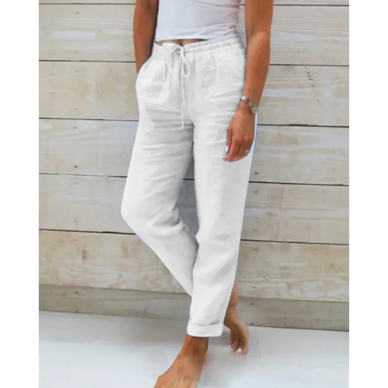 Sophie | Relaxed-Fit Pantalon Dames met Trekkoord voor Comfortabele Stijl 7