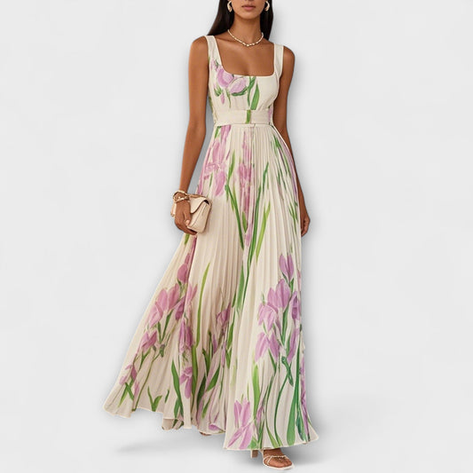 Sophie | Romantische Maxi Jurk met Bloemenprint voor Dames 0