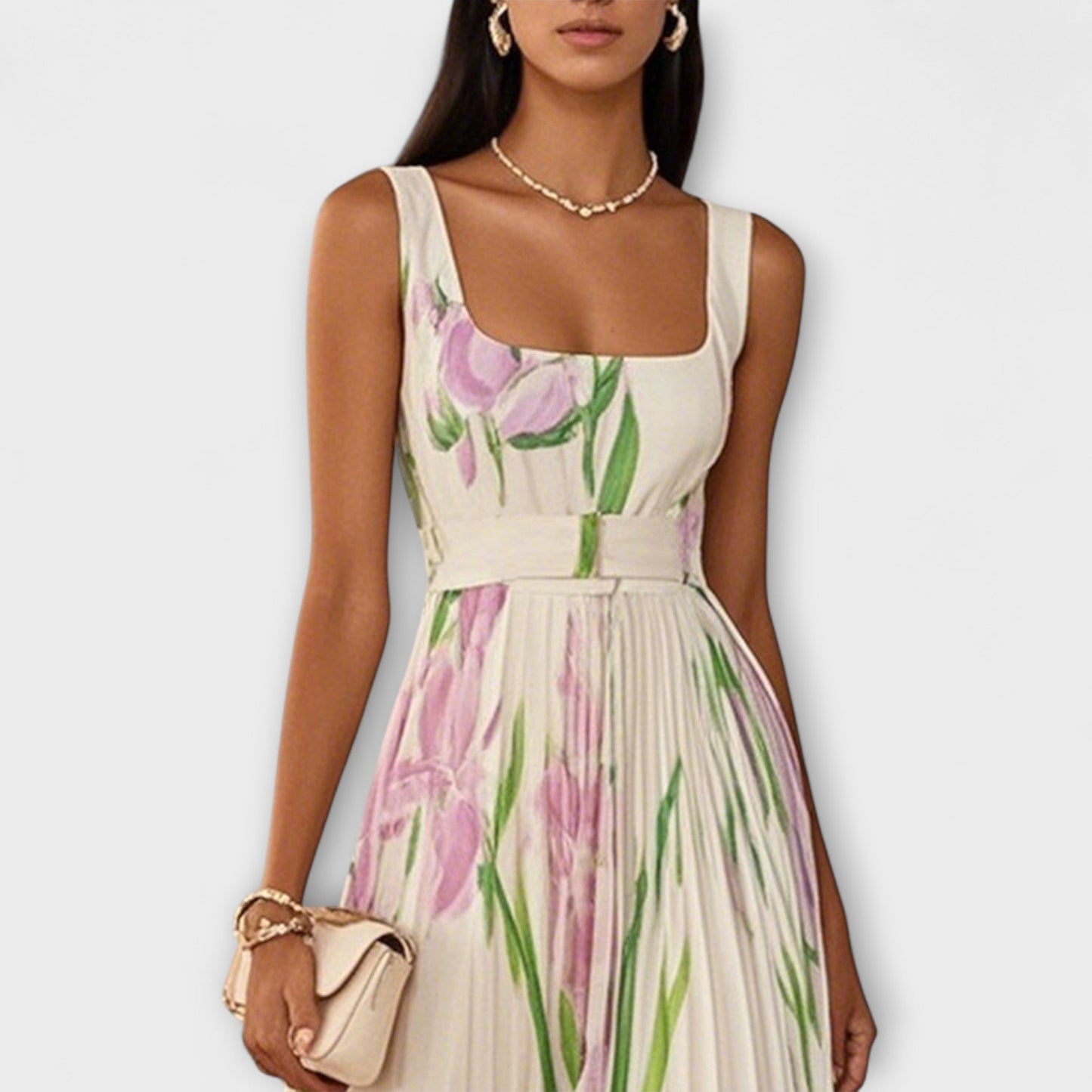 Sophie | Romantische Maxi Jurk met Bloemenprint voor Dames 1