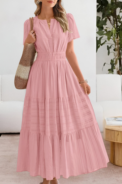 Sophie | Zomer Maxi Jurk met Gesmokte Taille voor Dames 5