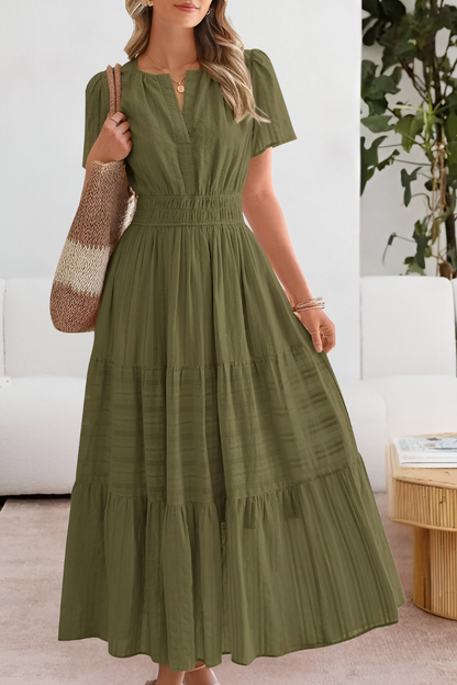 Sophie | Zomer Maxi Jurk met Gesmokte Taille voor Dames 6