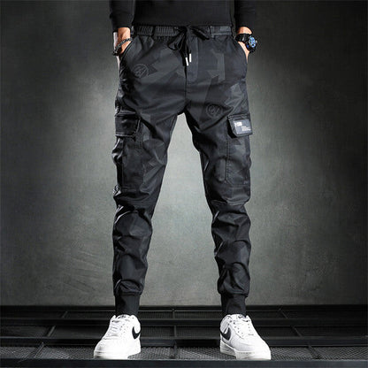 Tactische heren joggingbroek met cargozakken en stretch – StrixMove UrbanGear