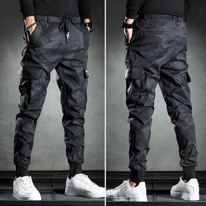 Tactische heren joggingbroek met cargozakken en stretch – StrixMove UrbanGear