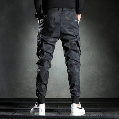 Tactische heren joggingbroek met cargozakken en stretch – StrixMove UrbanGear