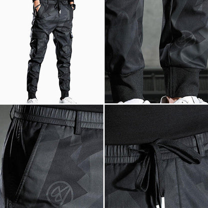 Tactische heren joggingbroek met cargozakken en stretch – StrixMove UrbanGear