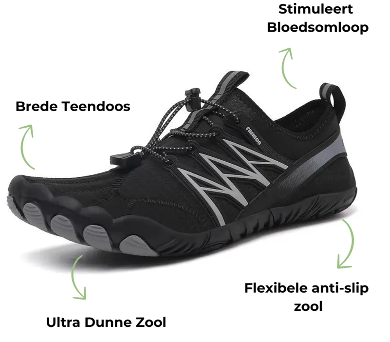 Barefoot Schoenen - Unisex - Ademend en Lichtgewicht - Natuurlijk Lopen - WILDWALK