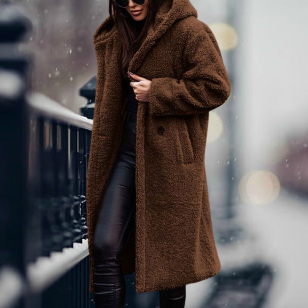 Wintermantel - Vrouwen - Met Capuchon - Damesmantel - Elegante