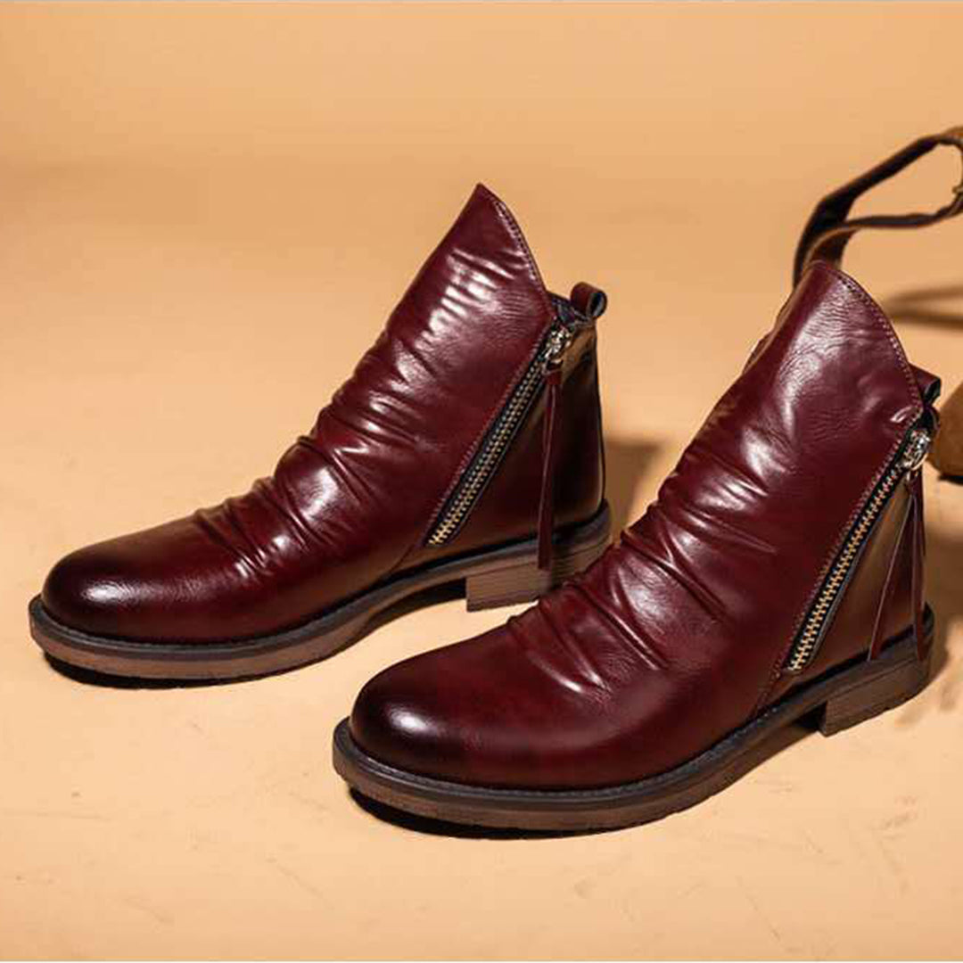 Laarzen - Men - Leren - Elegante Laarzen Heren - Nova