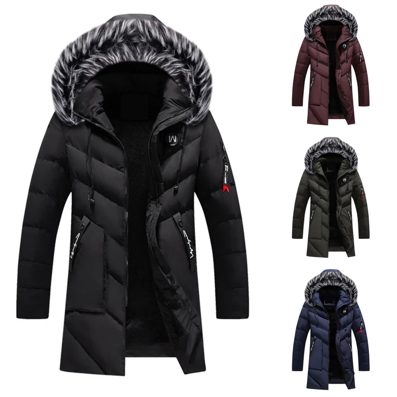 Winterjas - Heren - Capuchon bont - Capuchon Heren - Koudjas