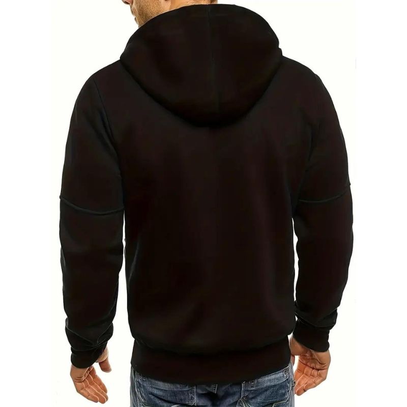 Hoodie - Heren - Met Rits - Hoodie Rits - Capuchon Verstelbaar
