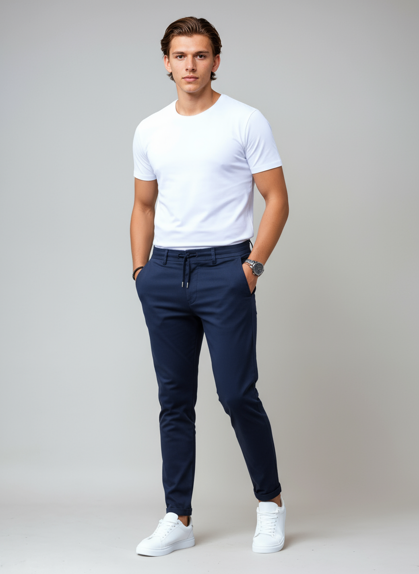 Chino Broek - Heren - Slim Fit - Slim Fit Chino - Nova