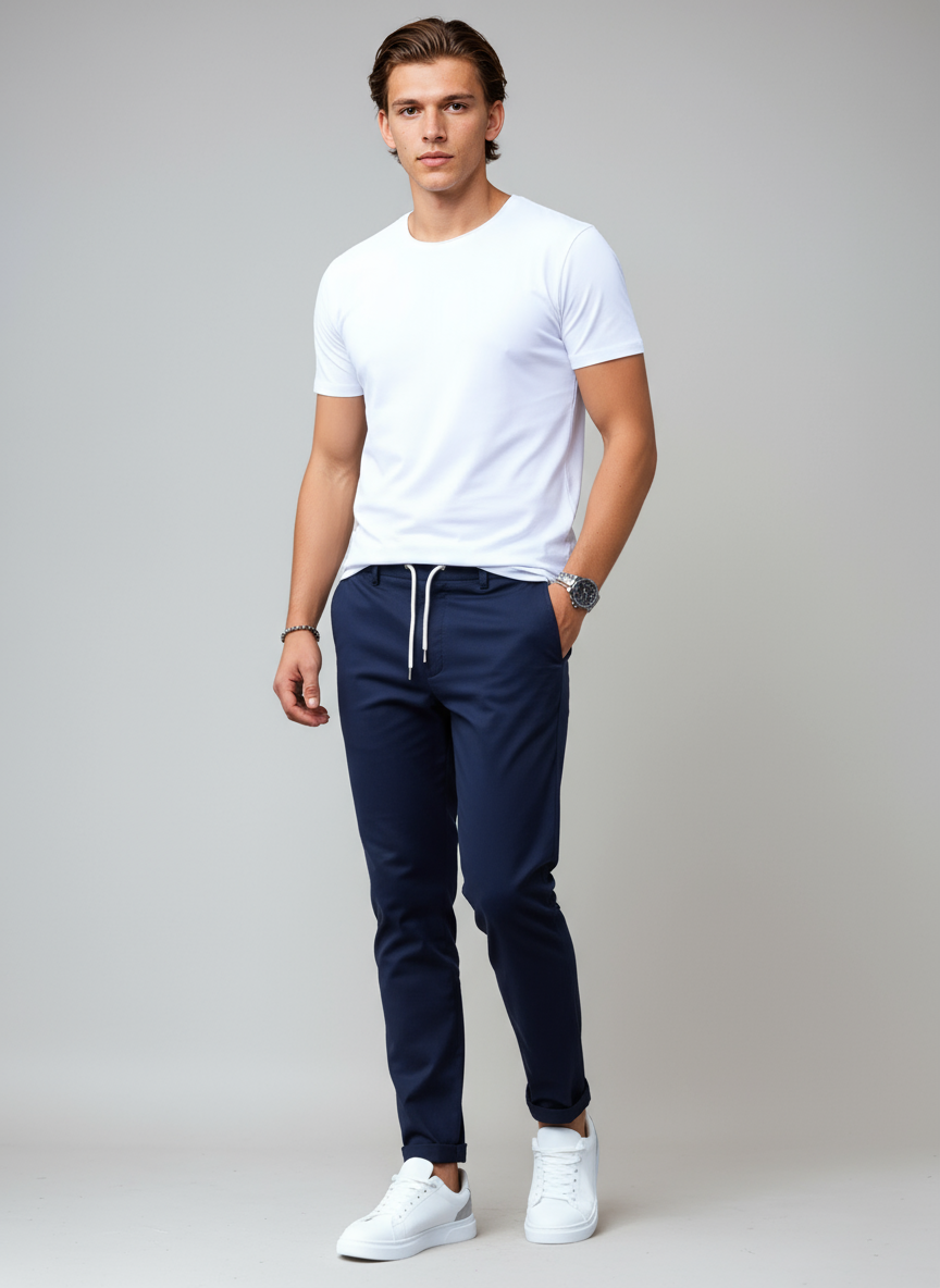 Chino Broek - Heren - Slim Fit - Slim Fit Chino - Nova