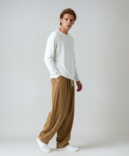 Broek - Heren - Corduroy Trekkoord - Corduroy Broek - ZenFit