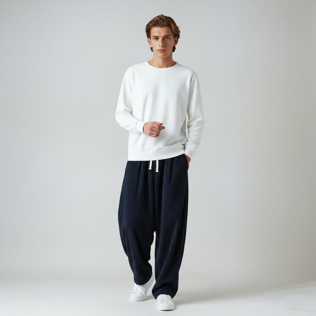 Broek - Heren - Corduroy Trekkoord - Corduroy Broek - ZenFit