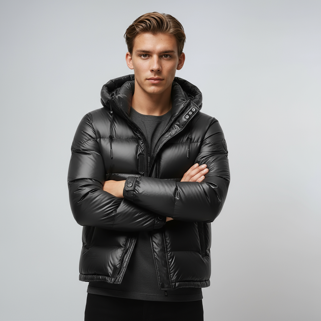 Winterjas - Heren - Gevoerd Capuchon - Warme Jassen - Stijl
