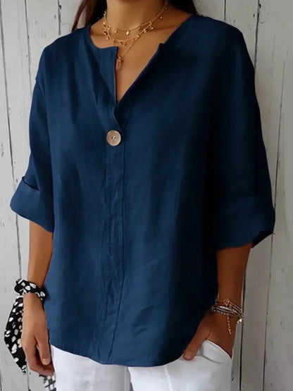 ISALIE – Losvallende blouse met chique uitstraling en moeiteloze flair